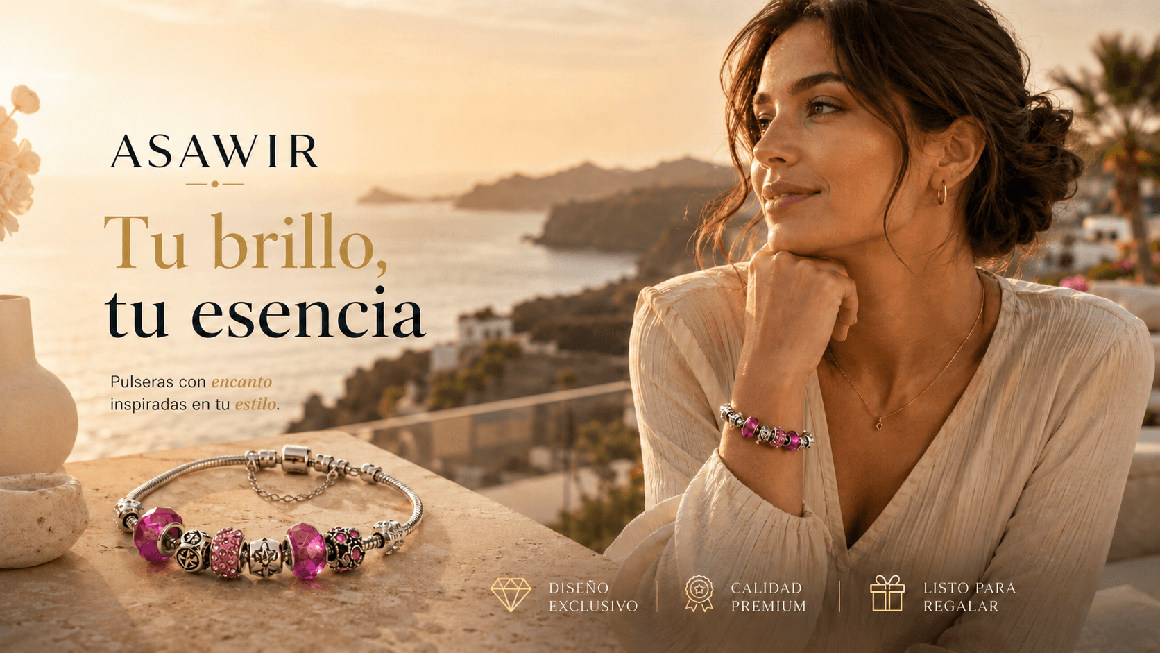 Joyería ASAWIR junto al mar