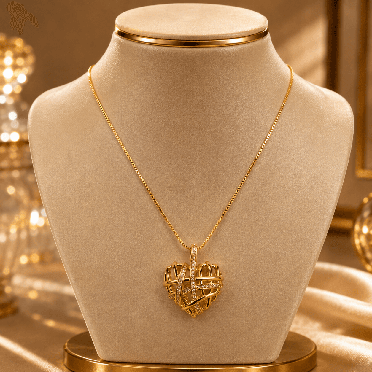 Collar Cautiva — presentada en expositor