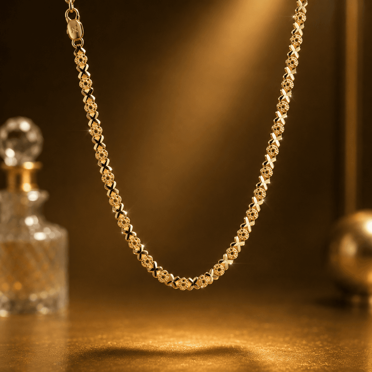 Collar Gala — composición flotante