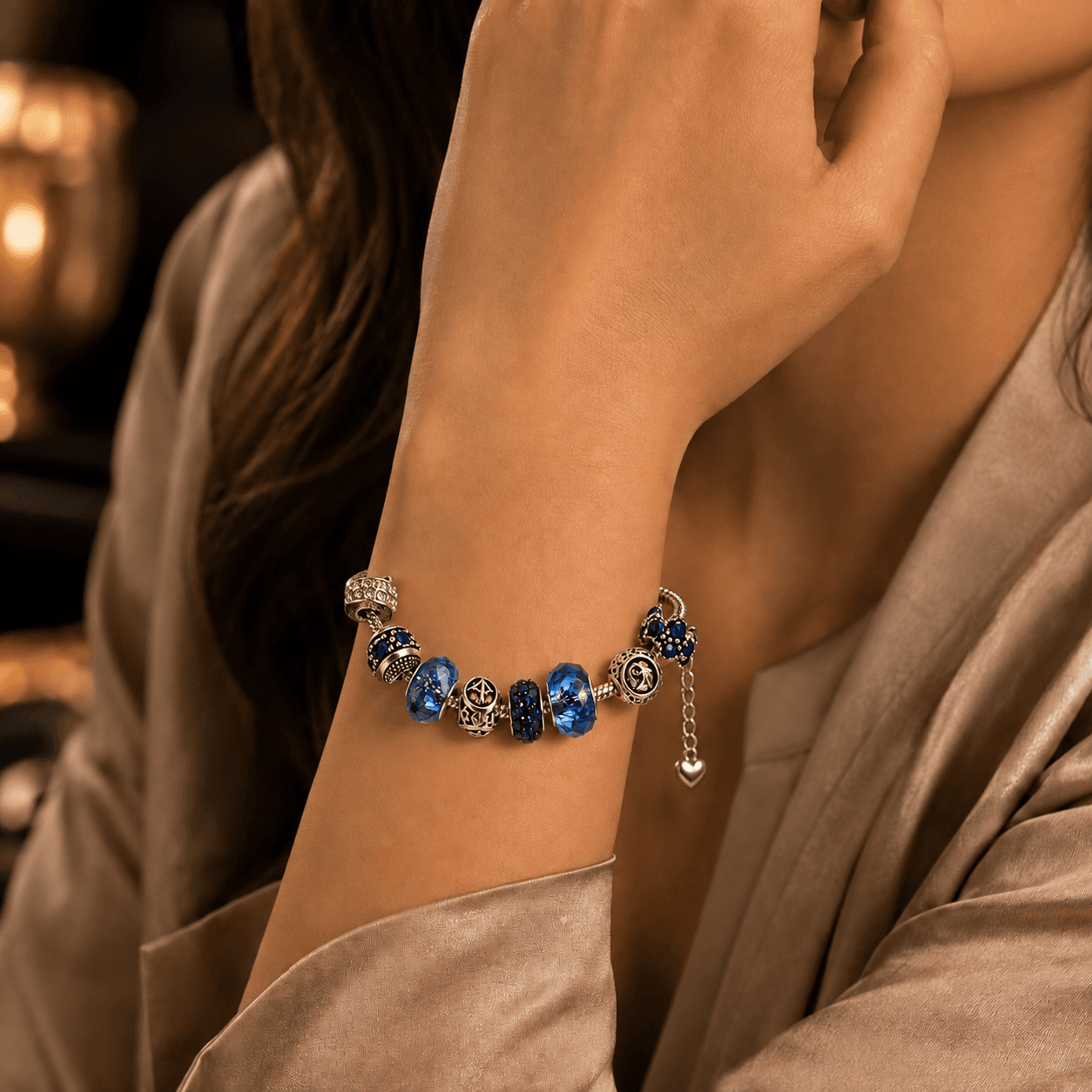 Pulsera completa ASAWIR — Azul — modelo